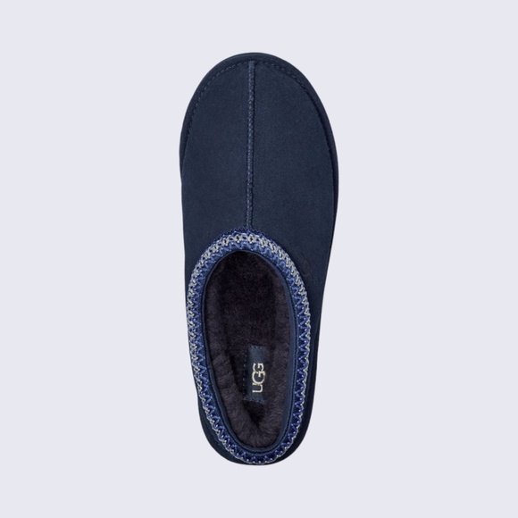 Men's UGG Tasman II Slipper in Deep Ocean Suede - Picture 4 of 5